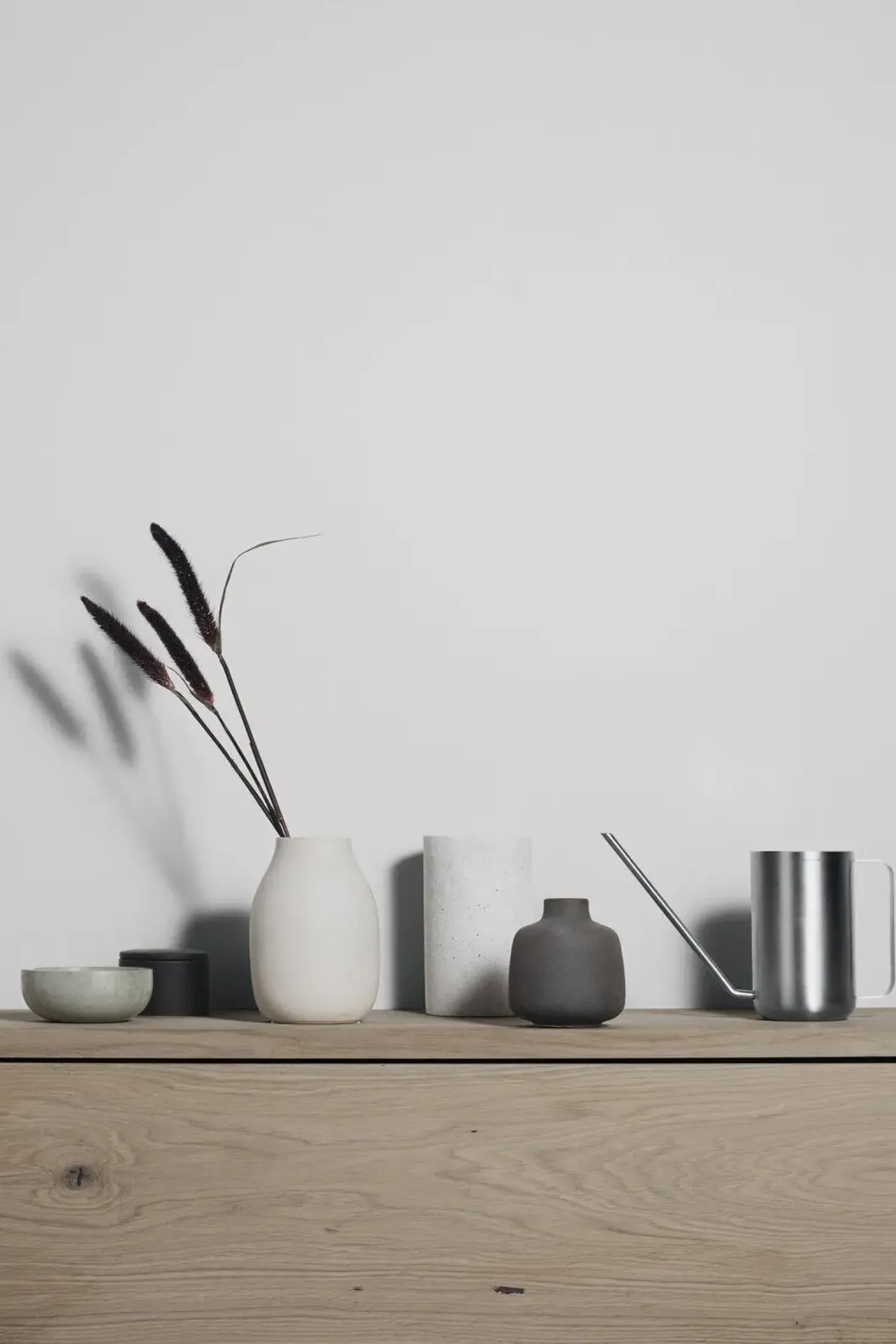 Blomus - Vase - Colluna - Lysegrå - Small