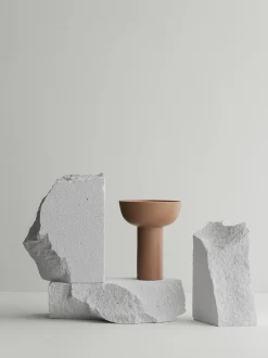 Blomus - Vase - H 21 cm, Ø 17 cm - Terracotta - MIYABI