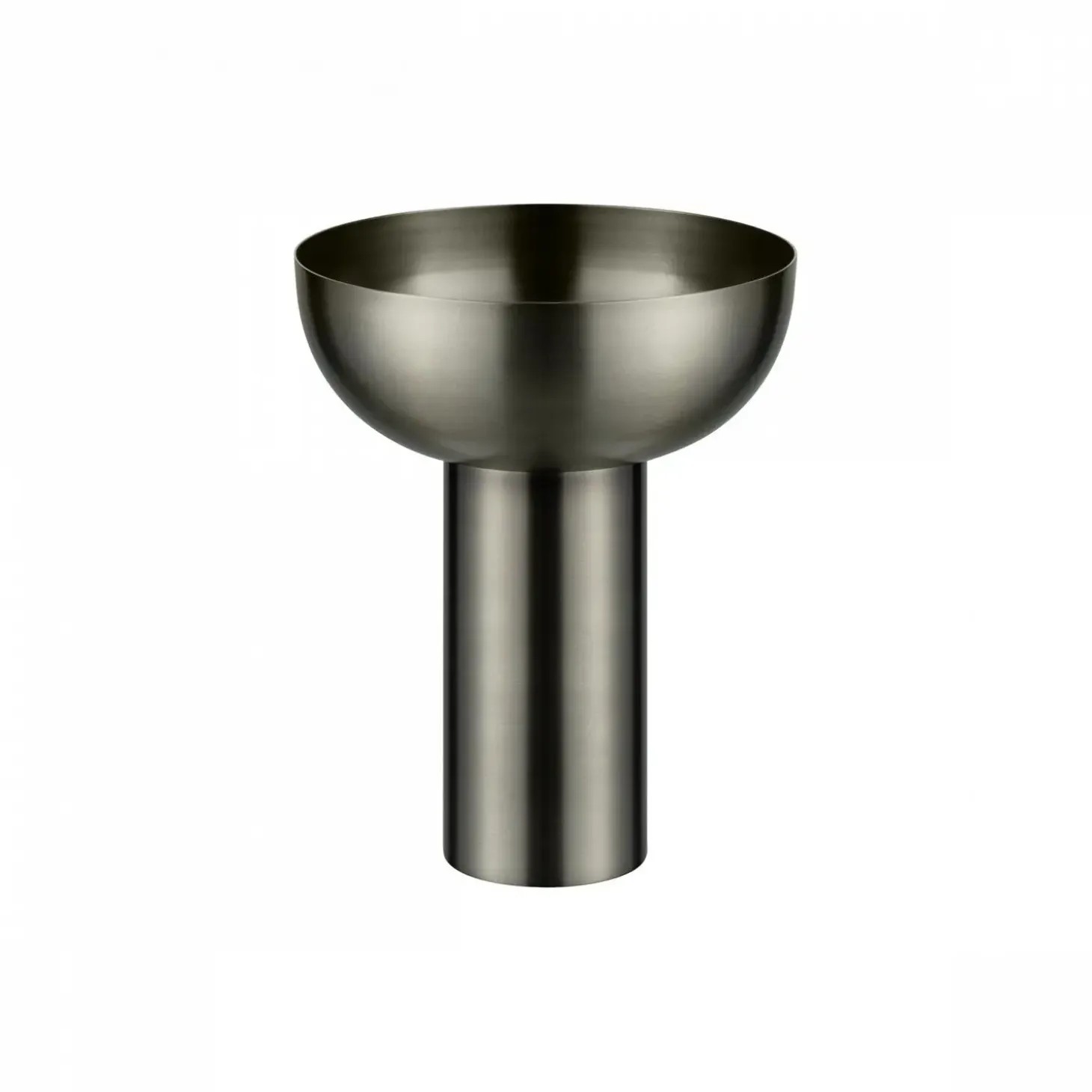 Blomus - Vase - MIYABI - Burned Metal, metallic finish