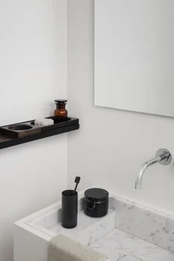 Blomus - Wall-mounted Toilet Brush - Black - MODO