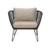 Bloomingville - Mundo Loungestol - Sort