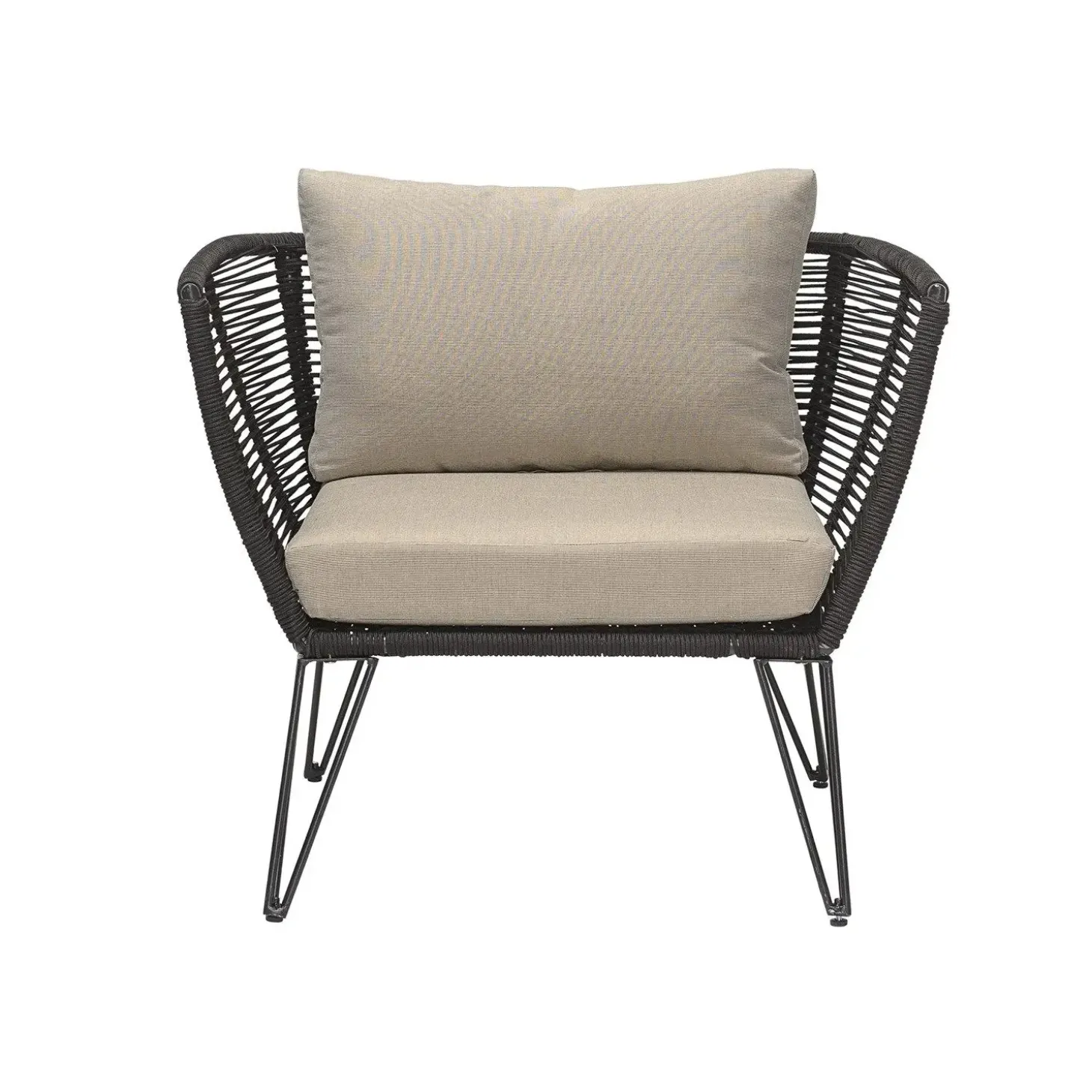 Bloomingville - Mundo Loungestol - Sort