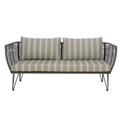 Bloomingville - Mundo sofa - Grøn stribet