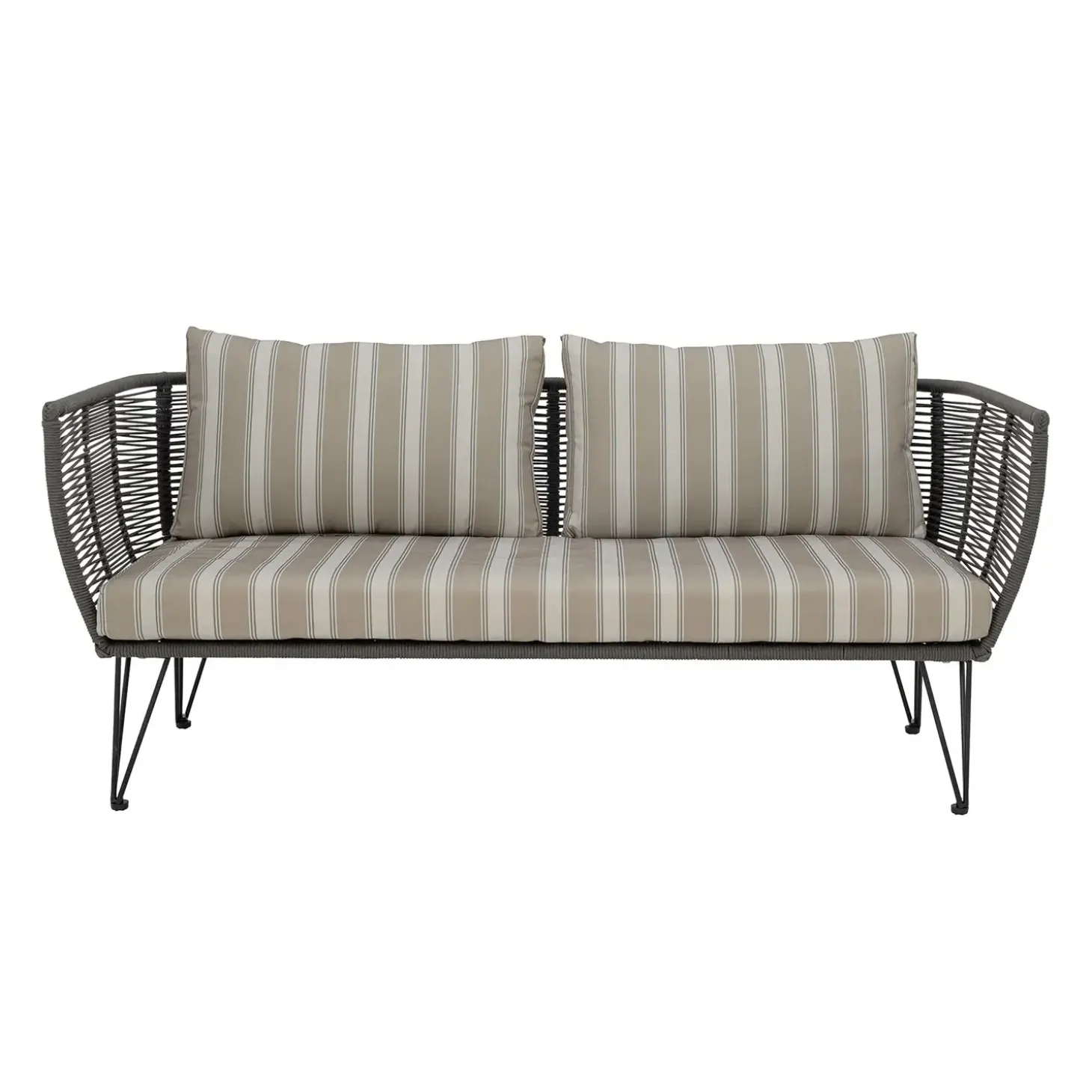 Bloomingville - Mundo sofa - Grøn stribet