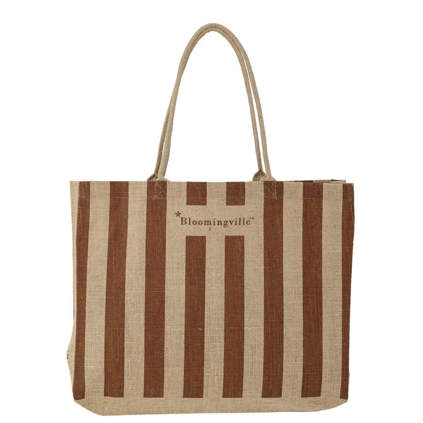 Bloomingville - Bergamo Indkøbspose, Brun, Jute