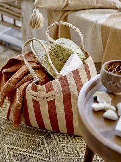 Bloomingville - Bergamo Indkøbspose, Brun, Jute