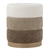 Bloomingville - Bilbao Puf, Brun, Polyester
