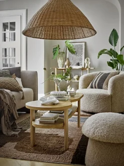 Bloomingville - Bocca Loungestol, Natur, Polyester