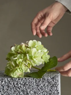 Bloomingville - Hydrangea Kunstig stilk - Hvid, Plastik