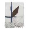 Bloomingville - Imperia Plaid, Natur, Genanvendt Bomuld