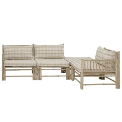 Bloomingville - Korfu Modul Sofa Højre Hjørne, Natur, Bambus