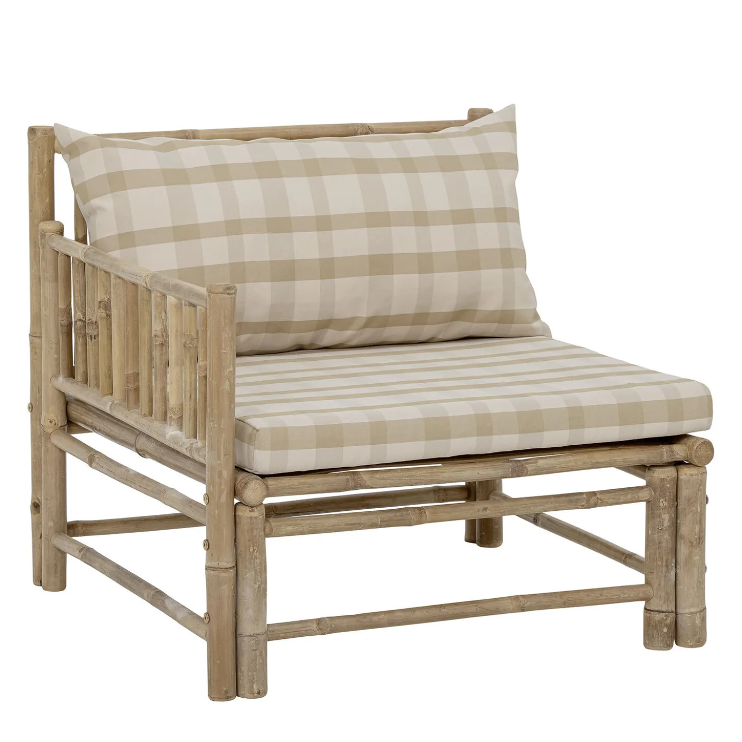 Bloomingville - Korfu Modul Sofa Venstre Hjørne, Natur, Bambus