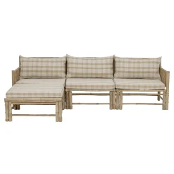 Bloomingville - Korfu Modul Sofa Venstre Hjørne, Natur, Bambus