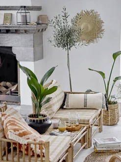 Bloomingville - Korfu Modul Sofa Venstre Hjørne, Natur, Bambus