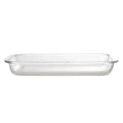 Bloomingville - Mariam Serveringsfad med kurv, Klar, Glas