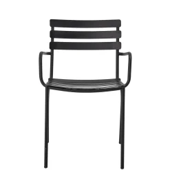 Bloomingville - Monsi Spisestol, Sort, Galvaniseret Metal