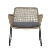 Bloomingville - Mundo Lounge Stol, Brun, Metal