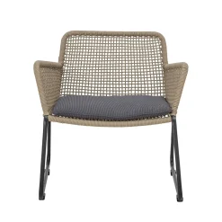 Bloomingville - Mundo Lounge Stol, Brun, Metal