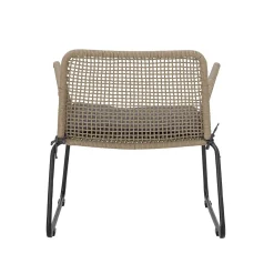 Bloomingville - Mundo Lounge Stol, Brun, Metal