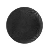 Bloomingville - Neri Tallerken, Sort, Stentøj - ø18 cm