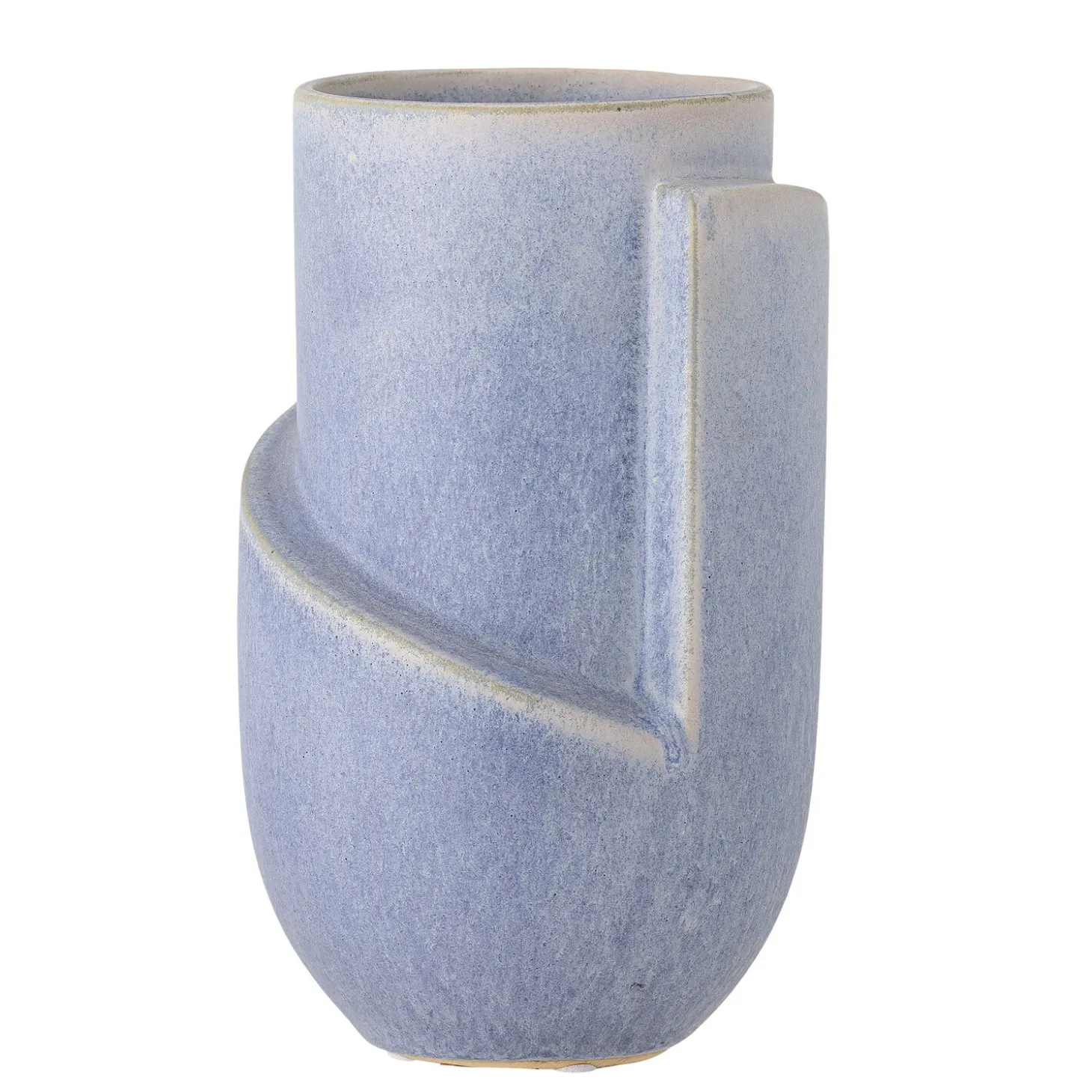 Bloomingville - Norbert Vase, Blå, Stentøj