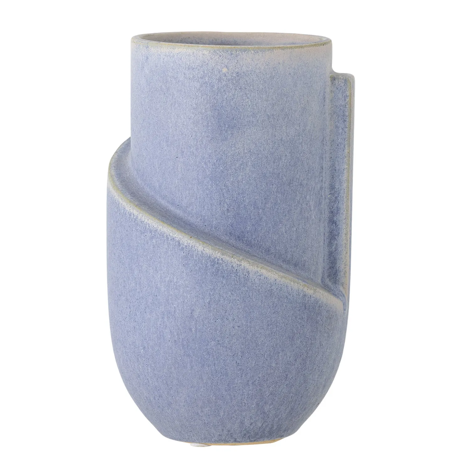 Bloomingville - Norbert Vase, Blå, Stentøj