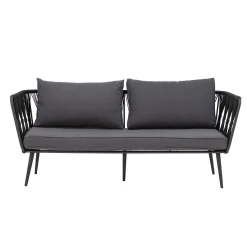 Bloomingville - Pavone Sofa, Sort, Metal