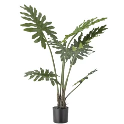 Bloomingville - Philodendron Kunstig Plante - Grøn, Plastik