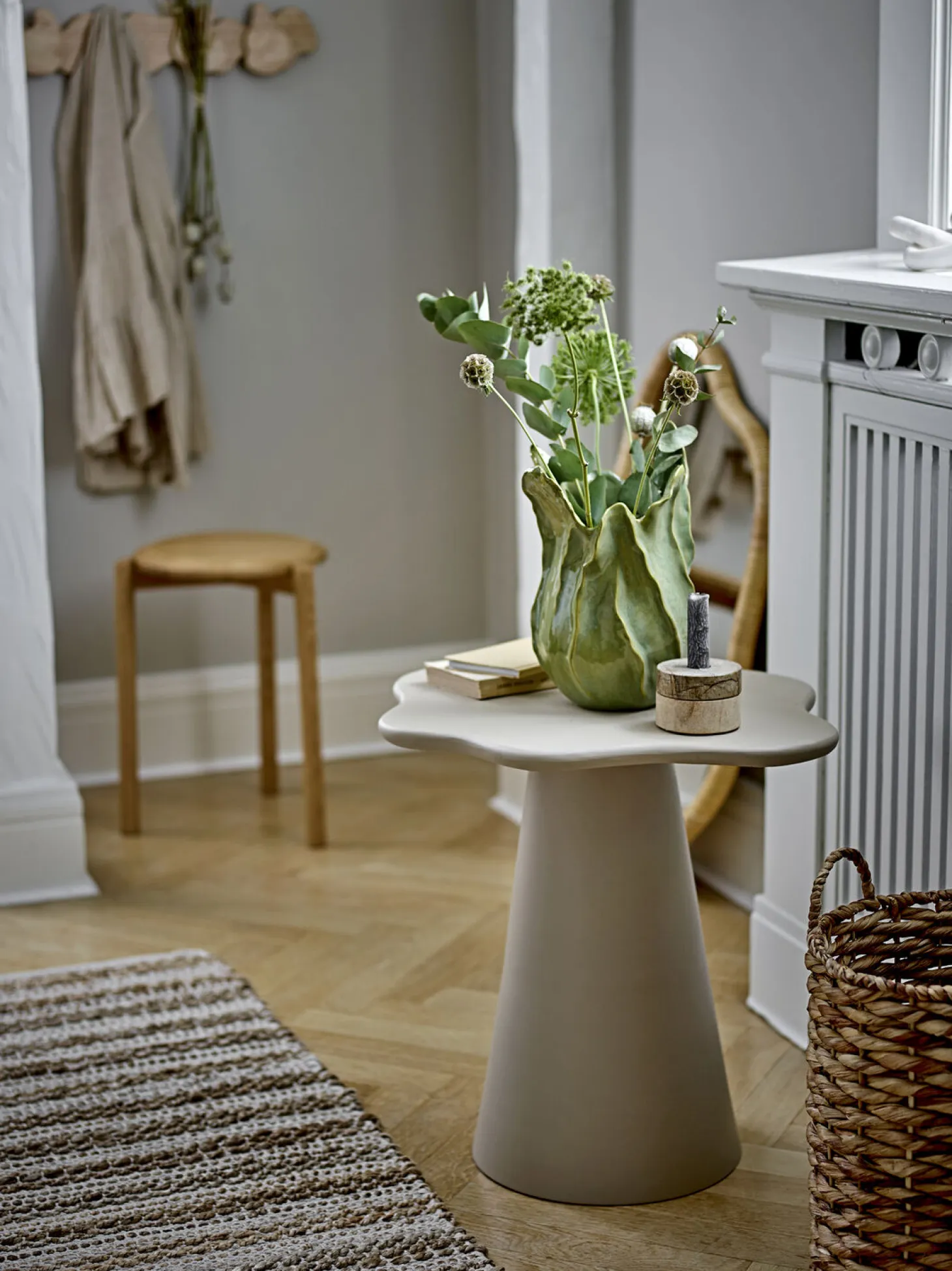Bloomingville - Soller Sidebord, Natur, Aluminium