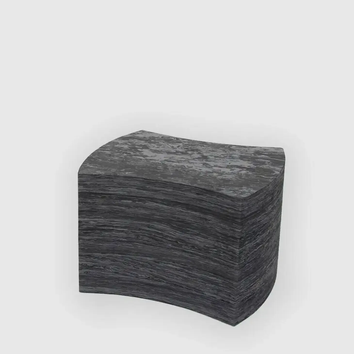 Bobles - Design Edition M 24 Dark grey marble