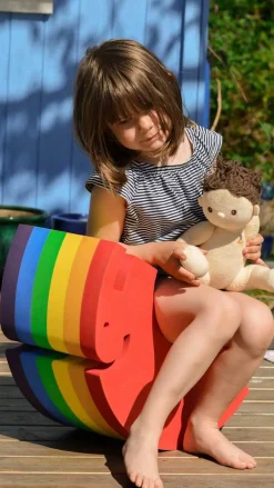 Bobles - Elefant L Rainbow