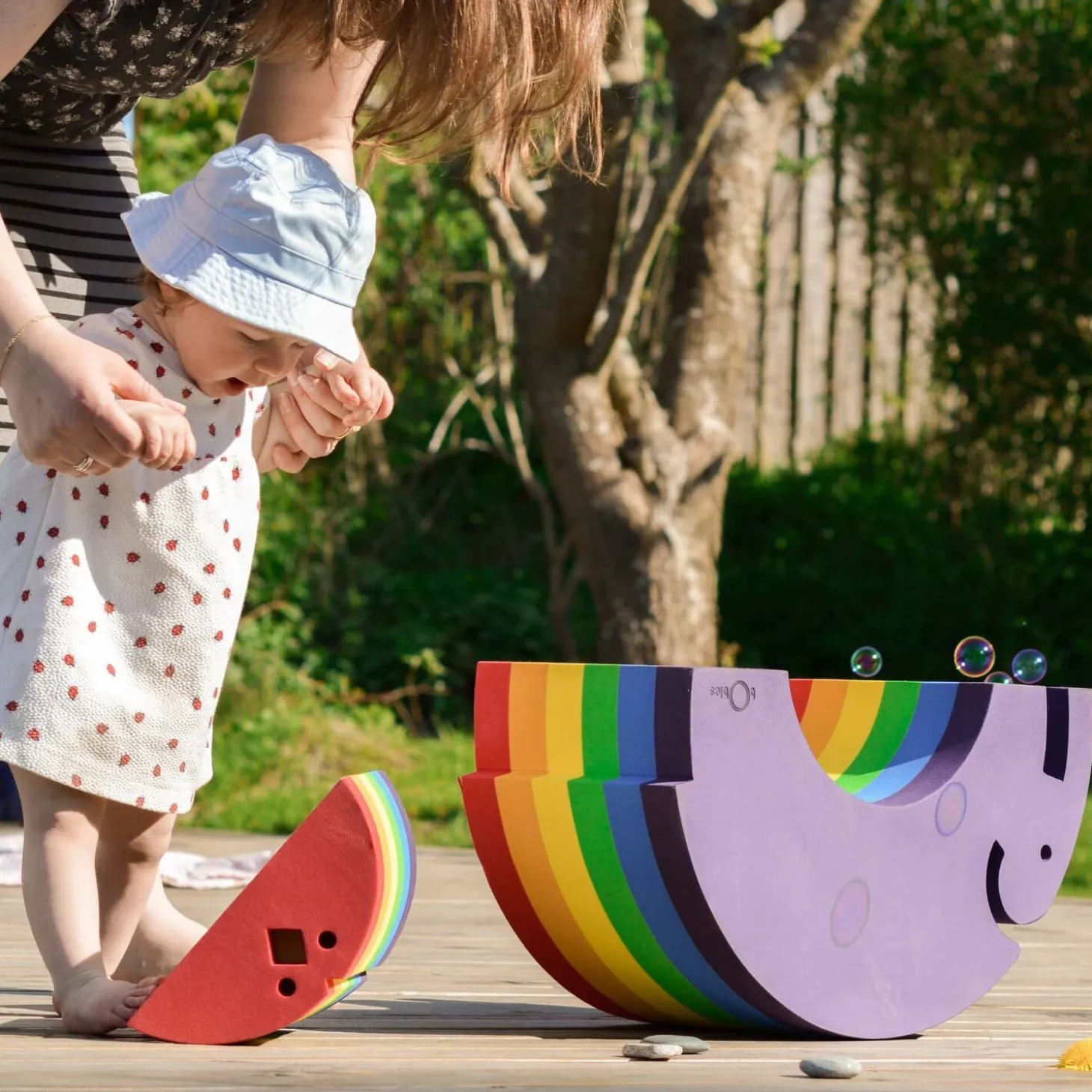 Bobles - Elefant L Rainbow