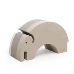 Bobles - Elefant L Sand grey