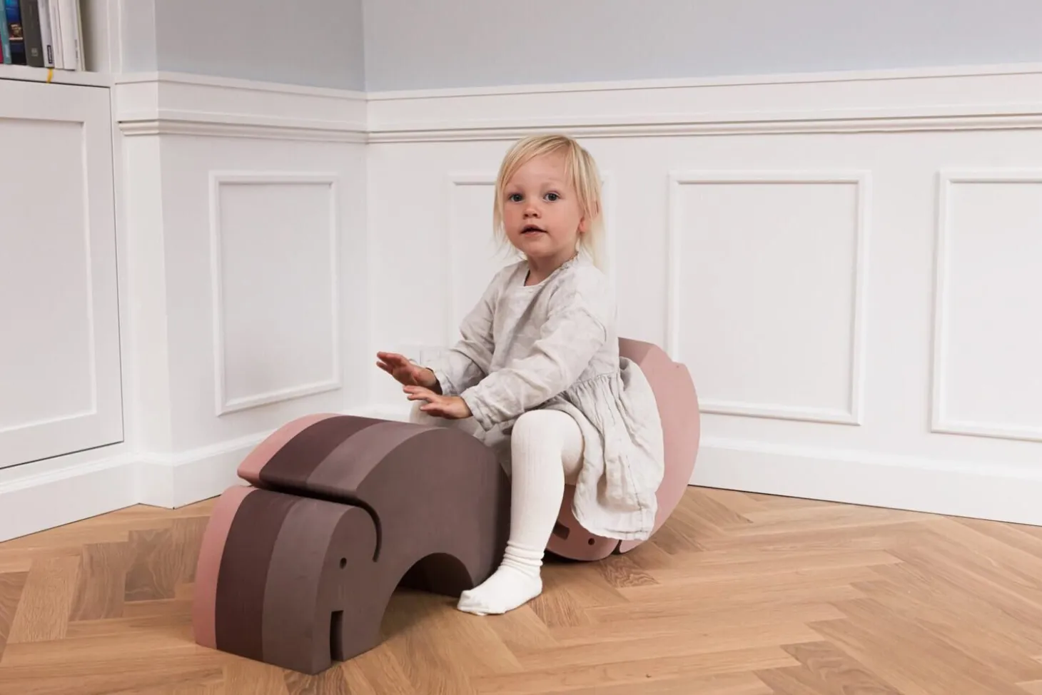 Bobles - Elefant L Vintage Rose