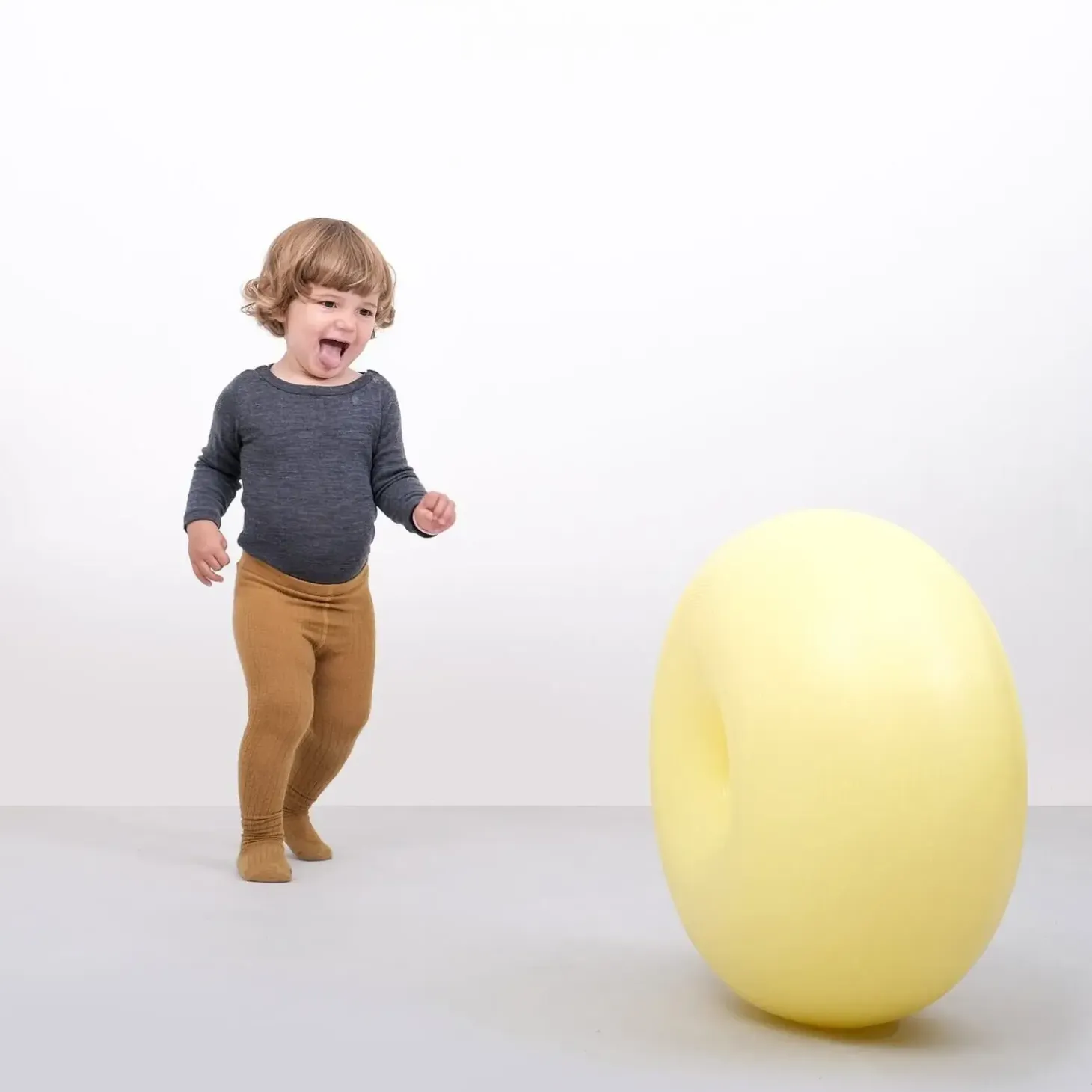 Bobles - Pippi Donut M Yellow