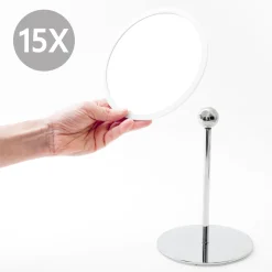 Bosign - Aftageligt Make-up spejl X15 - hvid