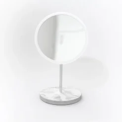 Bosign - Aftageligt Make-up spejl X15 Bordmodel - Hvid spejl