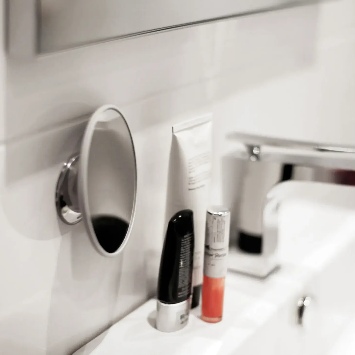 Bosign - Aftageligt Make-up spejl X10 - Sort