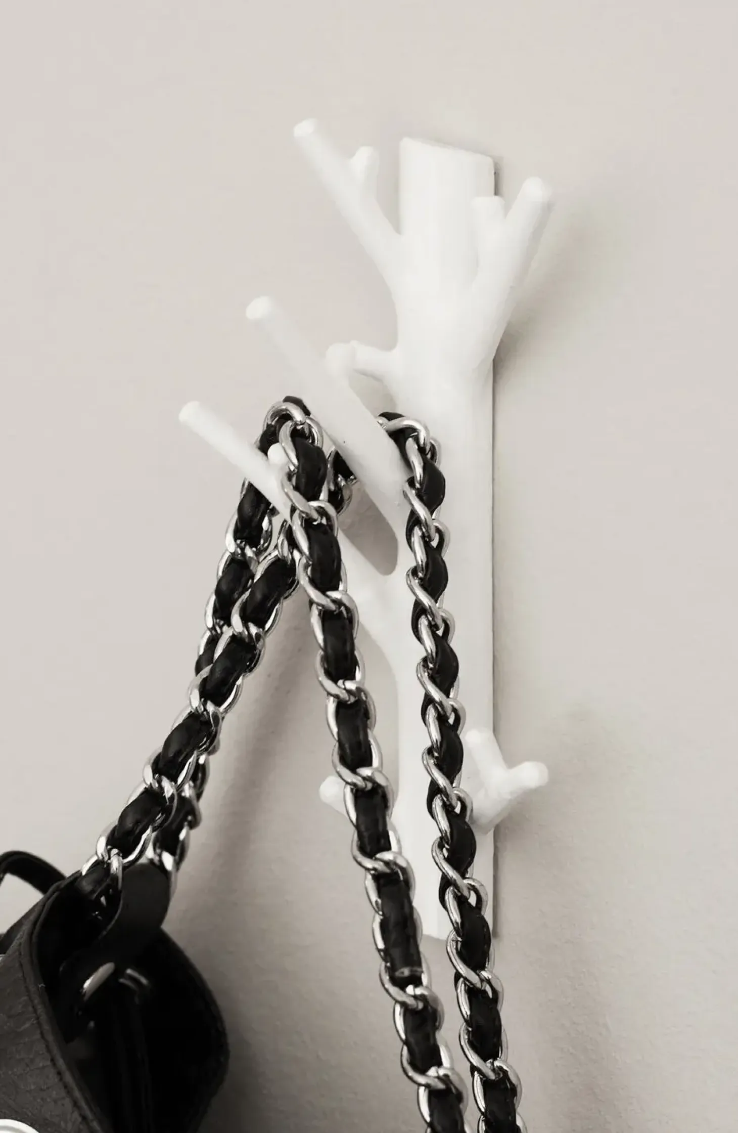 Bosign - knage - Branch - medium - hvid
