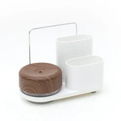 Bosign - Opvaskesæt - Do-Dish Caddy Plus - Hvid/Mørkt træ