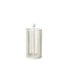 Broste Copenhagen - Køkkenrulleholder - Edda - Light warm grey - Ø14xH28 cm