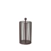 Broste Copenhagen - Køkkenrulleholder - Edda - Puce red - Ø14xH28 cm