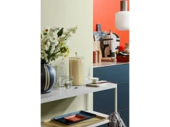Broste Copenhagen - Køkkenrulleholder - Edda - Puce red - Ø14xH28 cm