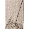 Burel Factory - Pied de Coq - Plaid/tæppe - Beige -180x130 cm