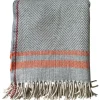 Burel Factory - Plaid - Guardia - Lys grå - 180 x 130 cm