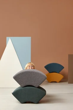 By KlipKlap - Build & Bounce - KK Rainbow - Blue grey