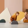By KlipKlap - Build & Bounce - KK Half circle - Blue Grey
