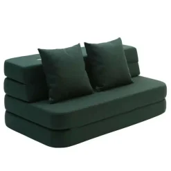 By KlipKlap - KK 3 Fold Sofa 120cm - Mørkegrøn