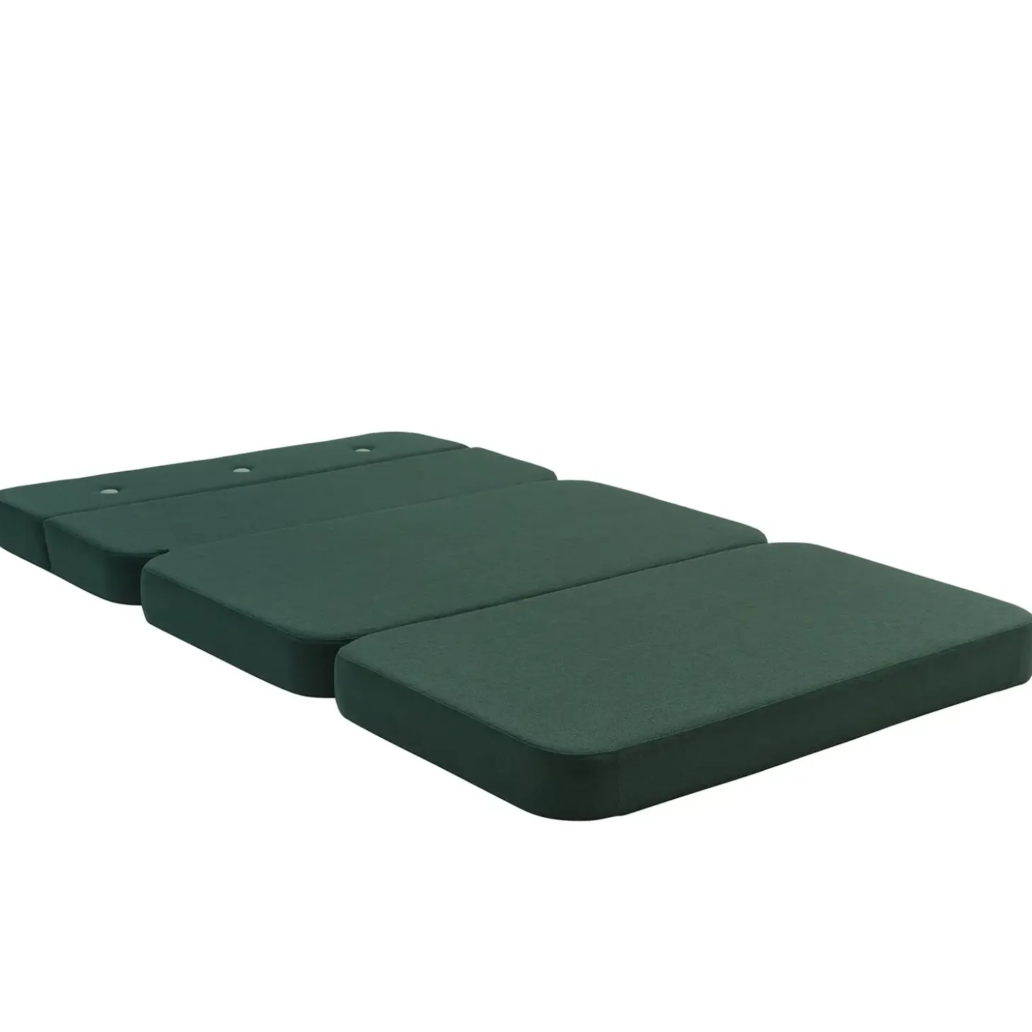By KlipKlap - KK 3 Fold Sofa 120cm - Mørkegrøn