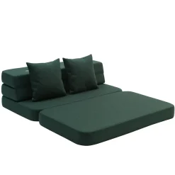 By KlipKlap - KK 3 Fold Sofa 120cm - Mørkegrøn